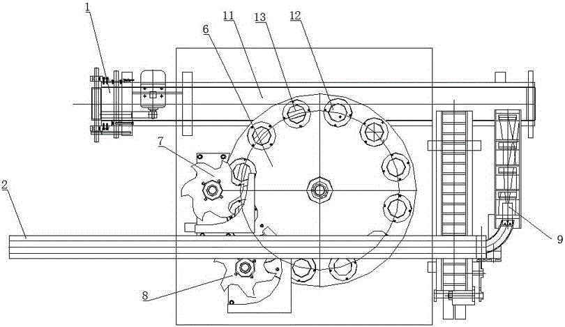 一種餐具自動(dòng)配套組合機(jī)的制作方法與工藝