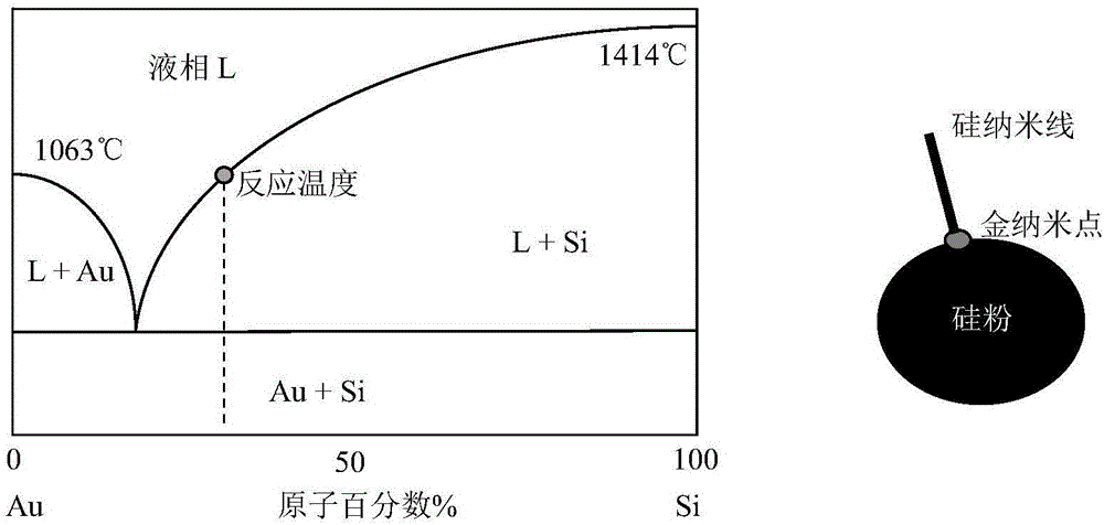 一种低温液相生产微纳米结构的制备方法与流程