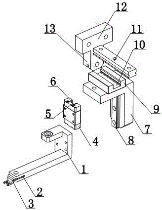 一种单板旋切机辅助用推动装置的制作方法