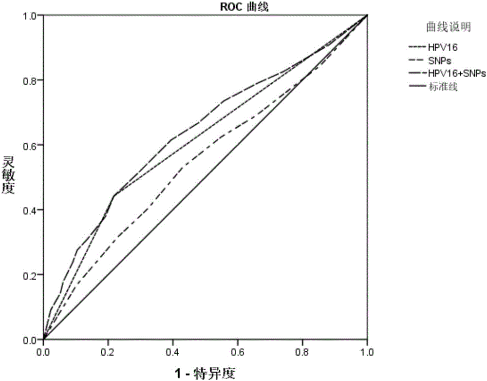 一种HPV‑16与宿主遗传因素的联合效应的测试方法与流程