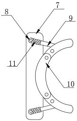 一种配合缝纫机针头移动轨迹使用的直领缝制模板框的制作方法与工艺