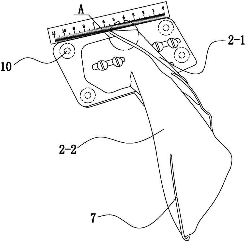 一种用于缝纫机的裤带卷边装置的制作方法