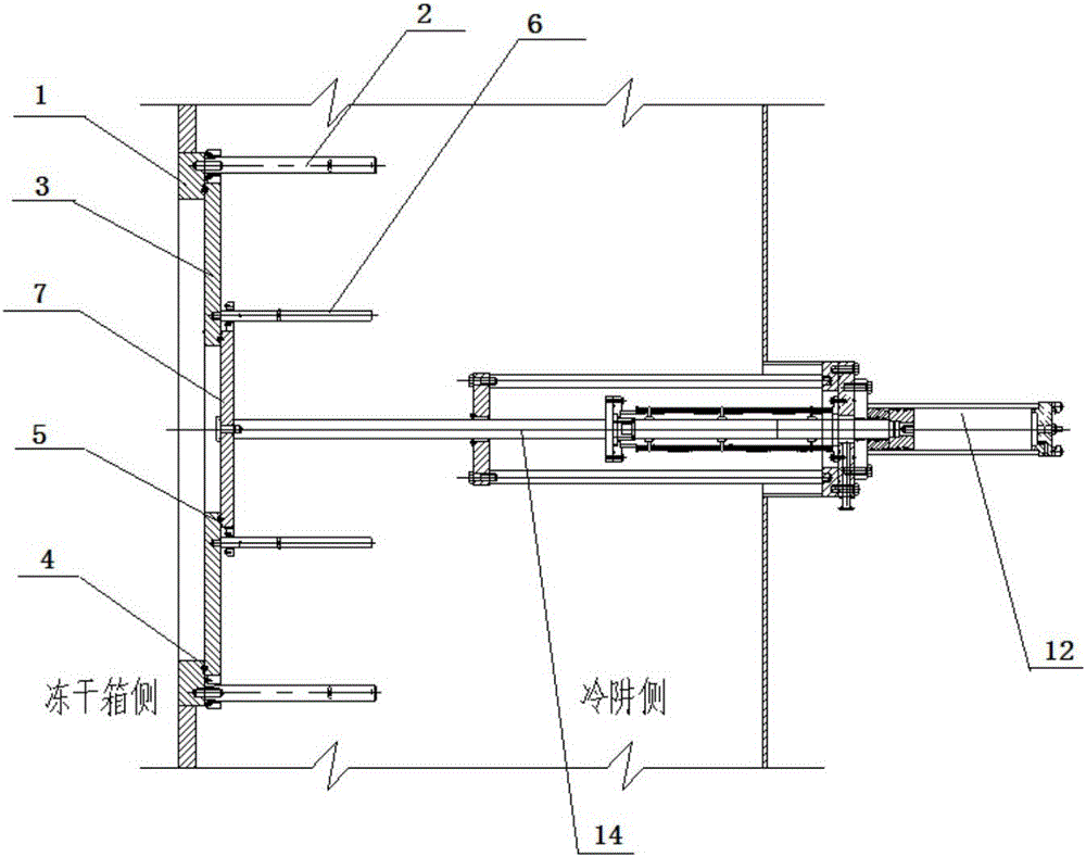 一种真空冷冻干燥机的主隔离阀及真空冷冻干燥机的制作方法与工艺