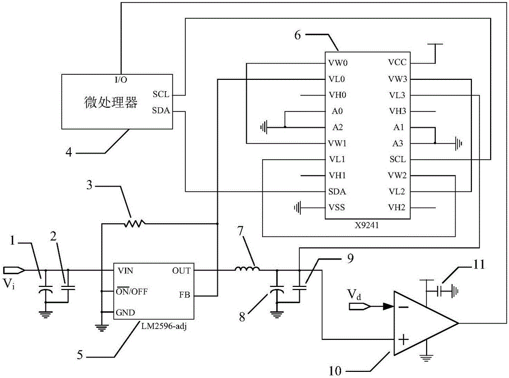 一种宽范围的动态电压测量电路及方法与流程