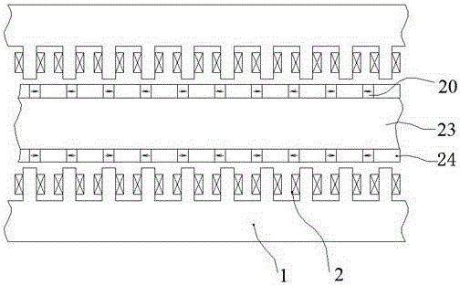 帶勵(lì)磁調(diào)節(jié)高效大推力雙邊直線電機(jī)的制作方法與工藝