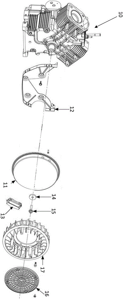 雙軸交流發(fā)電機的制作方法與工藝