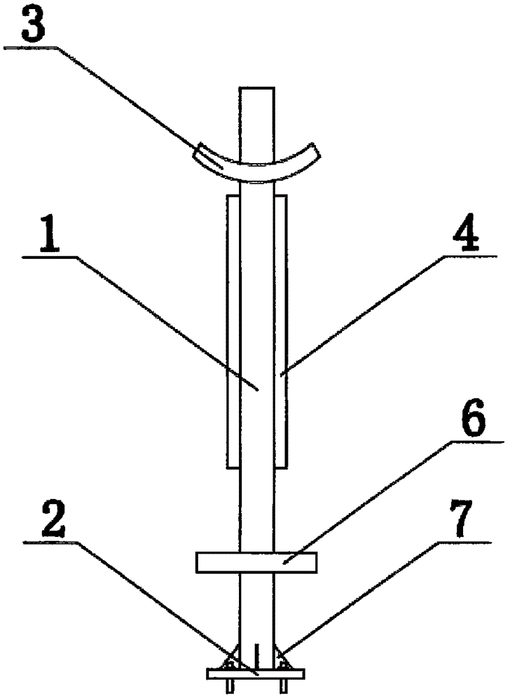 一種戶外廣告展示架的制作方法與工藝