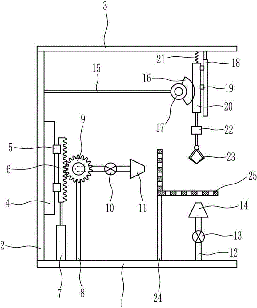 一种先进节电开关电源变压器专用的干燥装置的制作方法