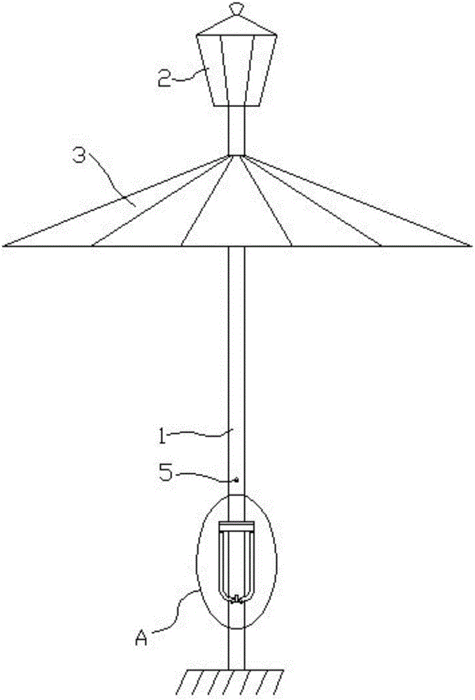 一种路灯的制作方法与工艺