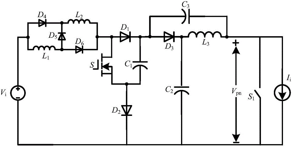 一种开关电感型混合准Z源逆变器的制作方法与工艺