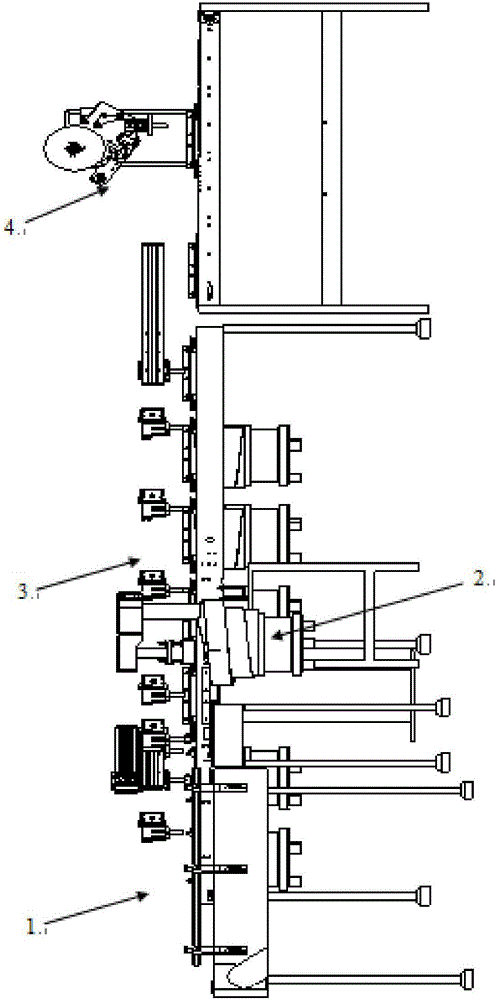 电梯门板件的自动装配装置的制作方法