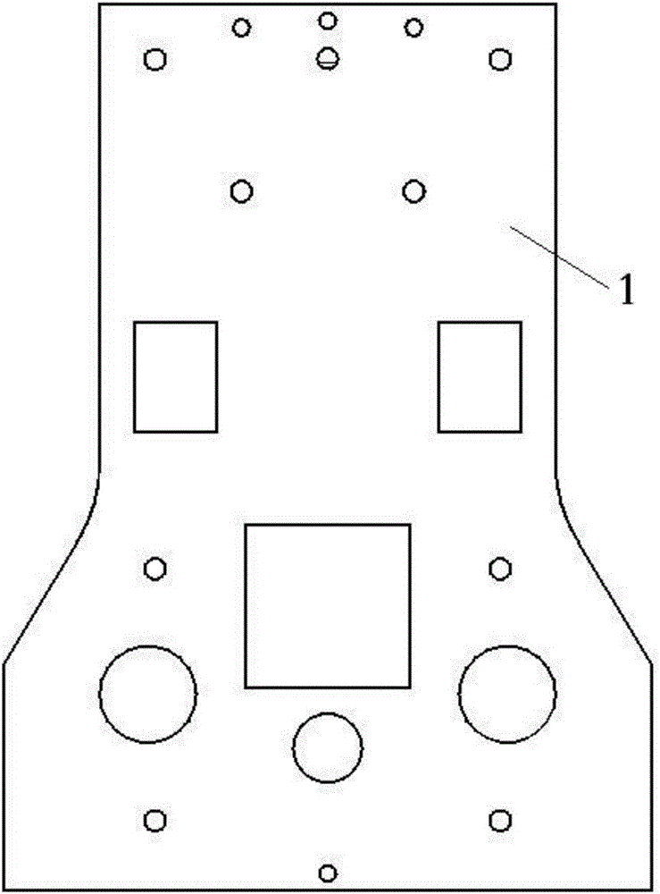 一种摆臂夹具的制作方法与工艺