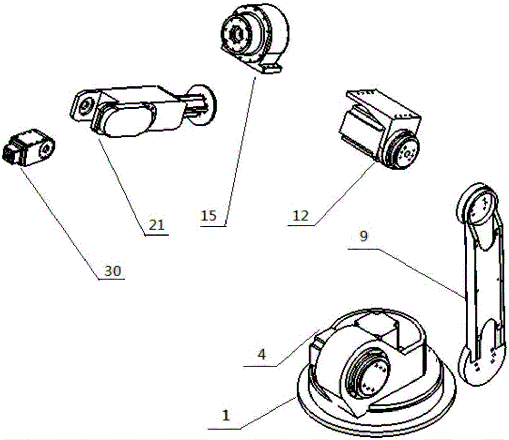 一種六軸機器人的制作方法與工藝