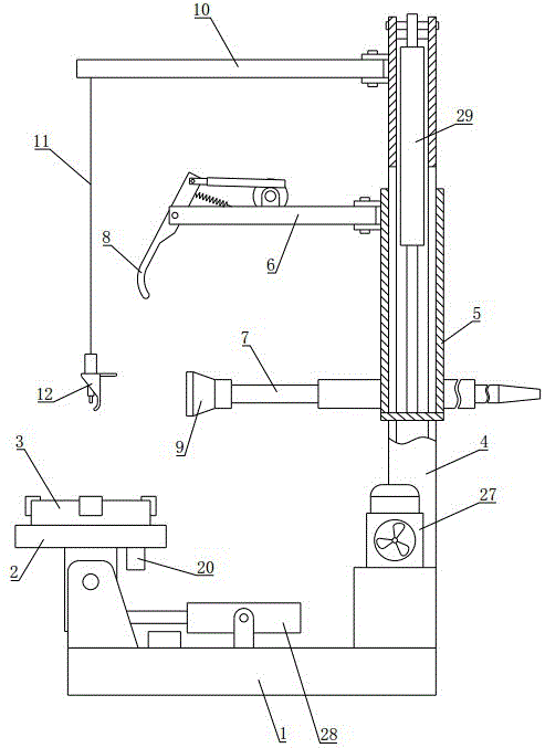 一种汽车外胎拆装机的制作方法与工艺