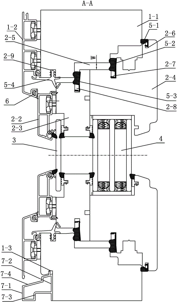 一种带有四层玻璃的保温降噪铝包木窗的制作方法与工艺