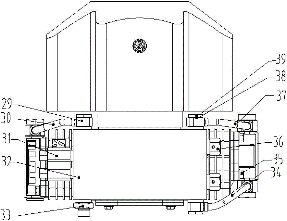 一種兩級壓縮車用活塞式無油空壓機的制作方法與工藝