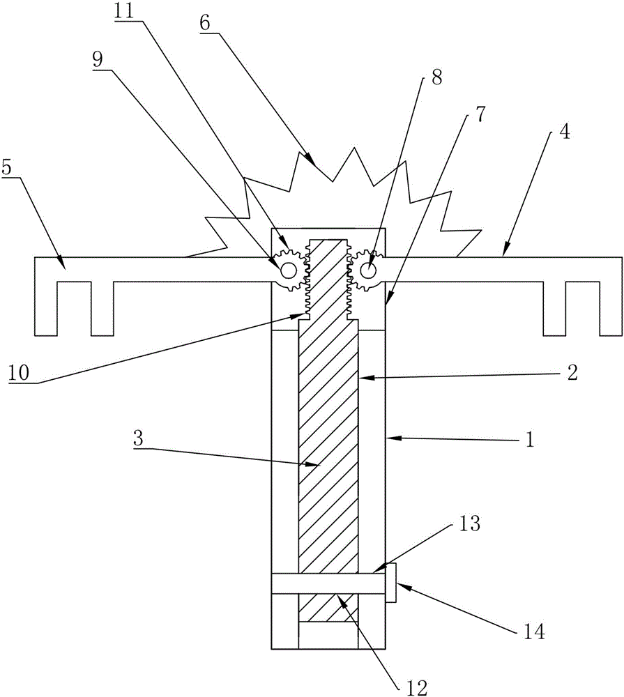 一種齒輪閥門(mén)開(kāi)啟棒的制作方法與工藝