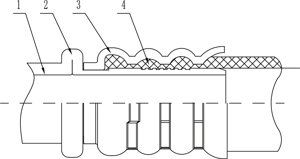 一种重卡转向低压管连接结构的制作方法与工艺