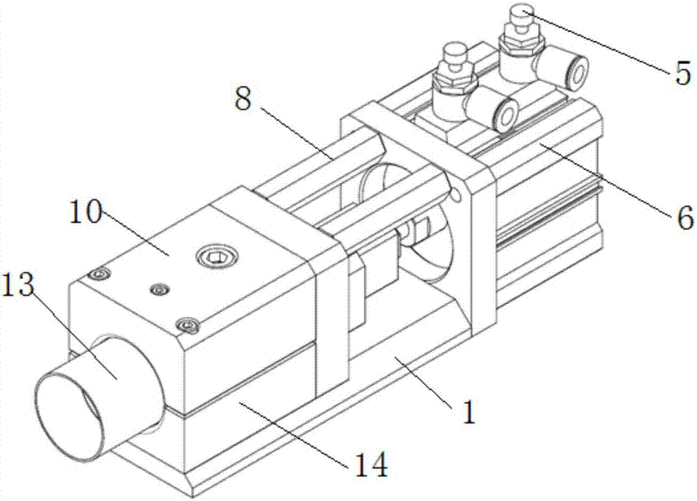 一種T形斜槽式凸包成型機(jī)構(gòu)的制作方法與工藝