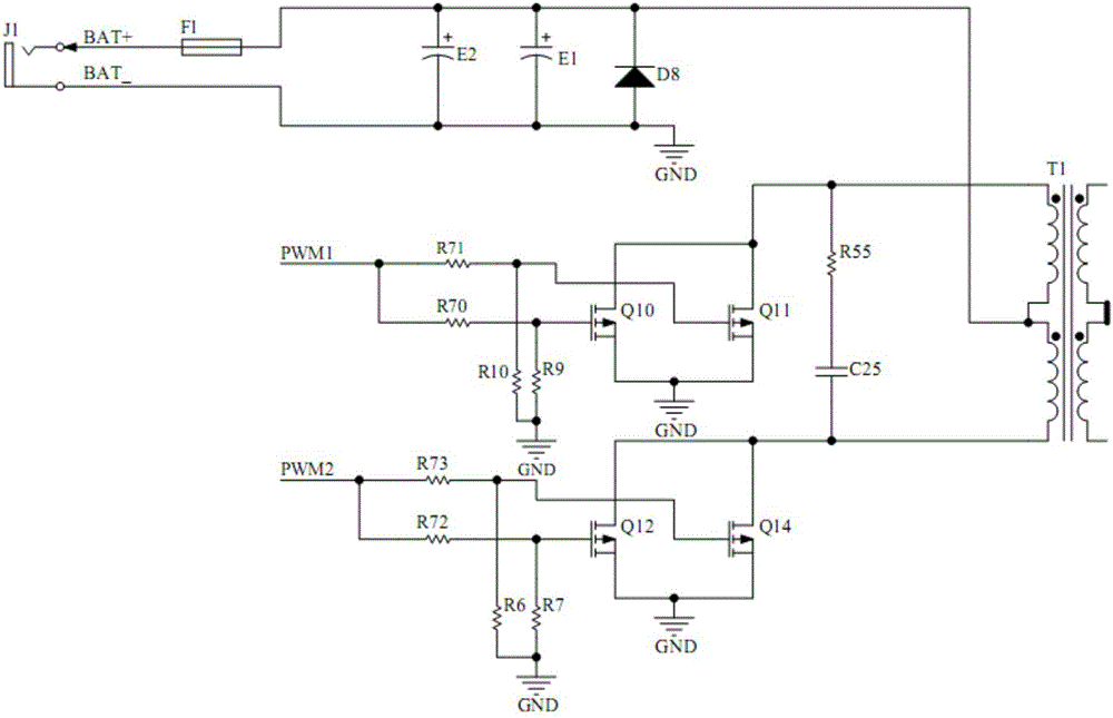 推挽軟開關(guān)控制電路的制作方法與工藝