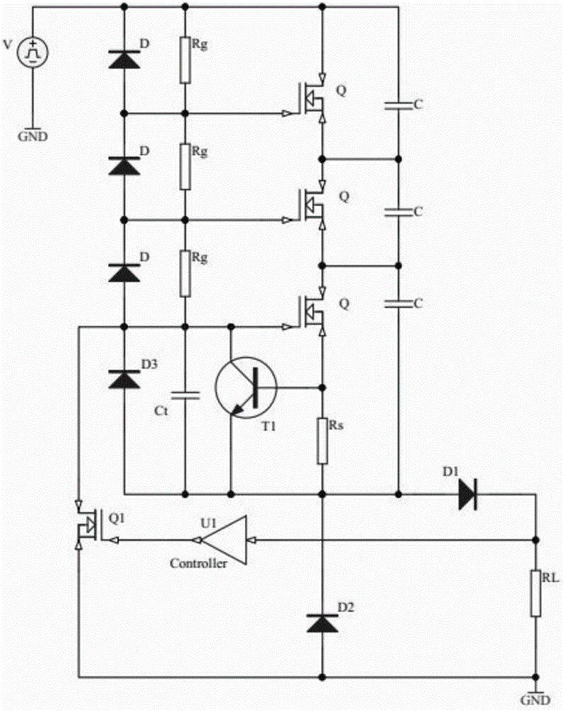 使用動態電阻的電容降壓取電電路的制作方法與工藝