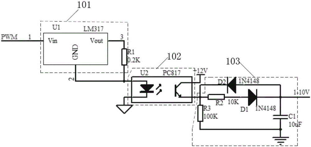 調光接口電路的制作方法與工藝