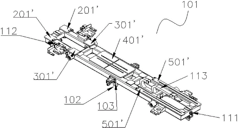 多車型無源臺車平臺的制作方法與工藝