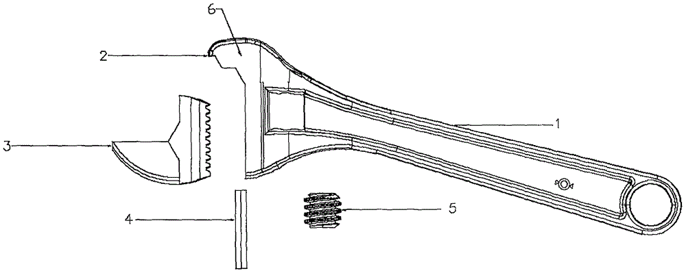 一種豁口扳手的制作方法與工藝