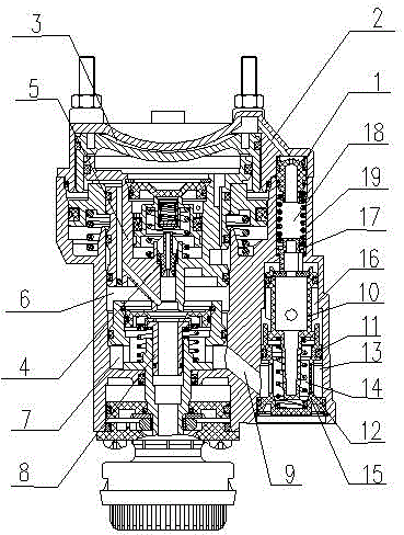 雙管路掛車制動閥的制作方法與工藝