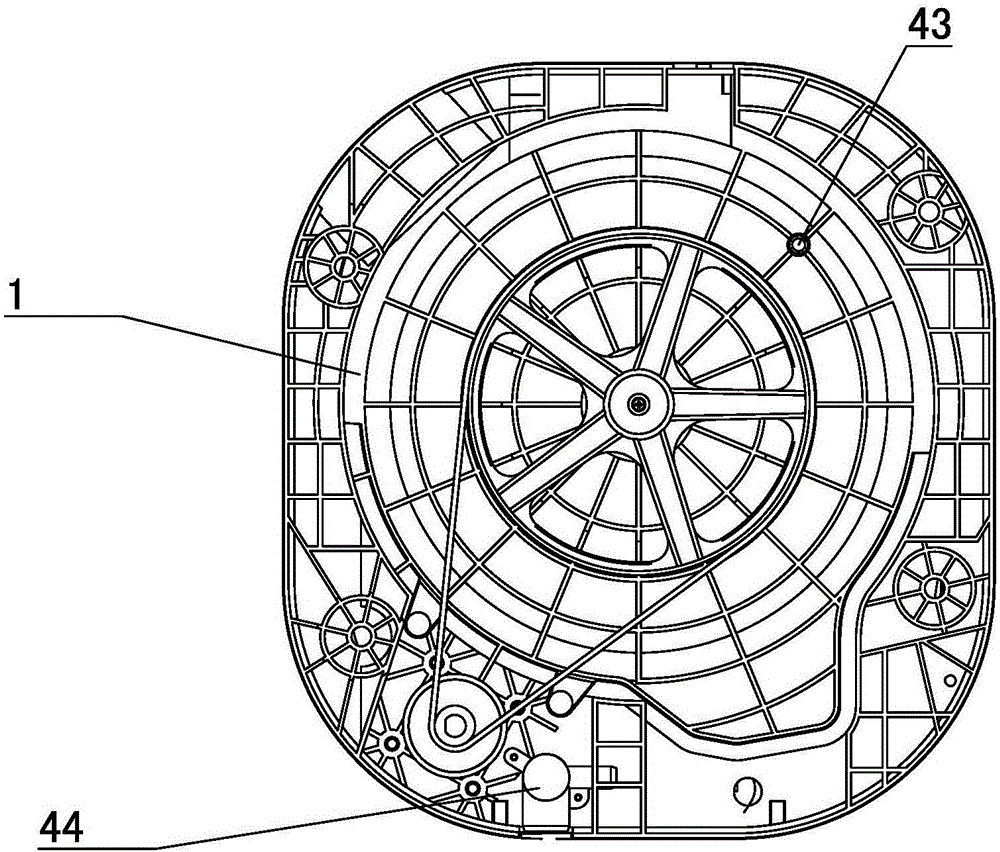 壁掛式滾筒洗衣機的製作方法