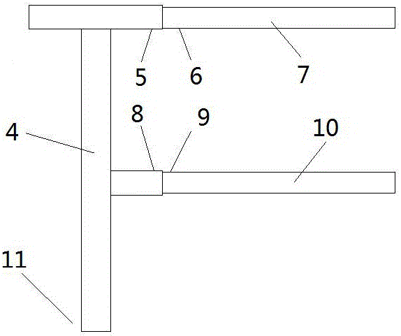 管廊結(jié)構(gòu)立柱組對(duì)對(duì)夾式可拆卸活動(dòng)平臺(tái)的制作方法與工藝