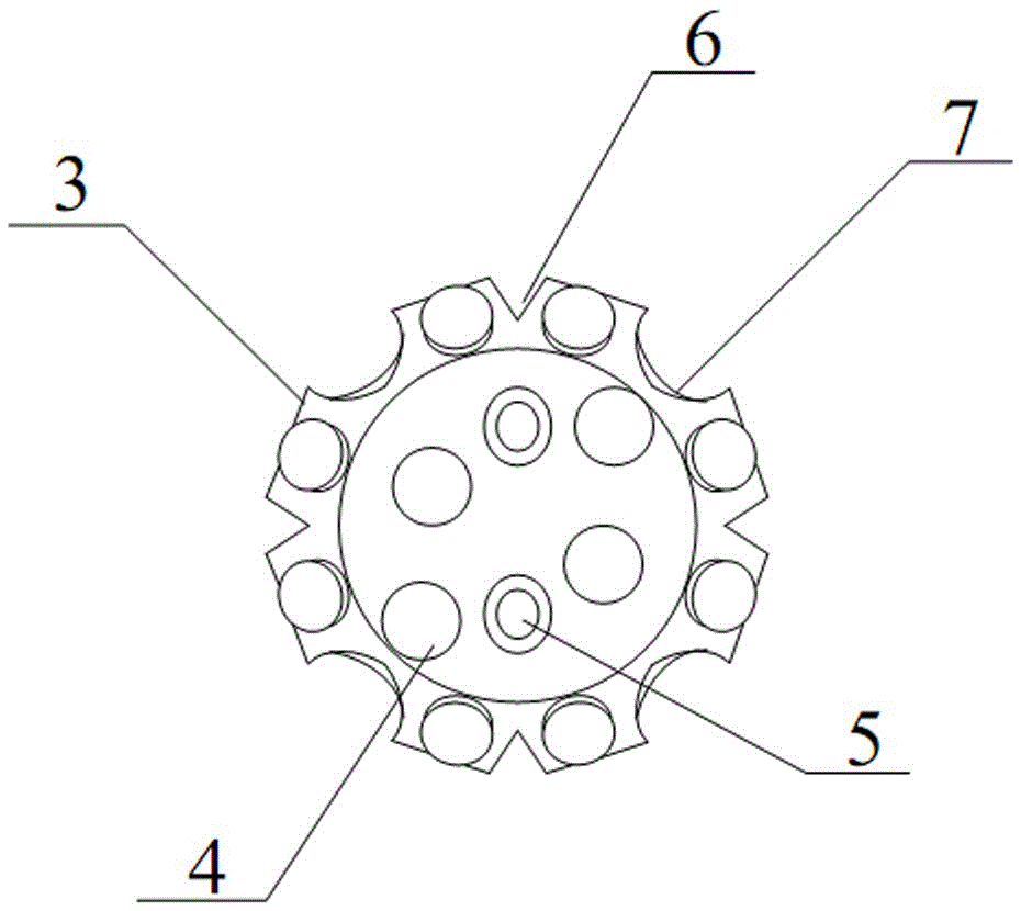 一种可持续降温排渣效果好的潜孔钻头的制作方法与工艺