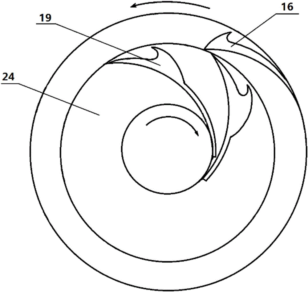 離心壓縮反動(dòng)輻流內(nèi)燃機(jī)的制作方法與工藝