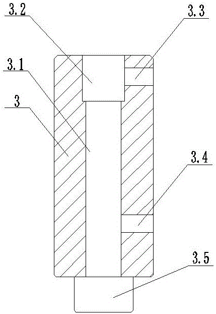 關(guān)節(jié)球孔口倒角尺寸檢測裝置的制作方法