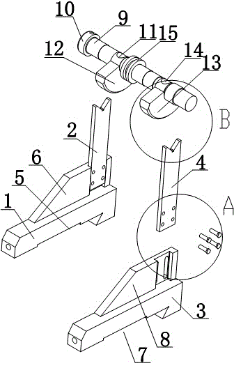 一种实验用摆杆稳定性测试摆杆架的制作方法与工艺