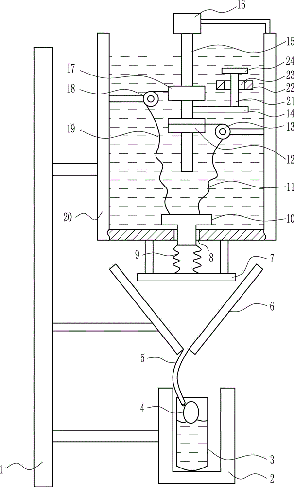 一種環(huán)保型工廠用廢水檢測取樣裝置的制作方法