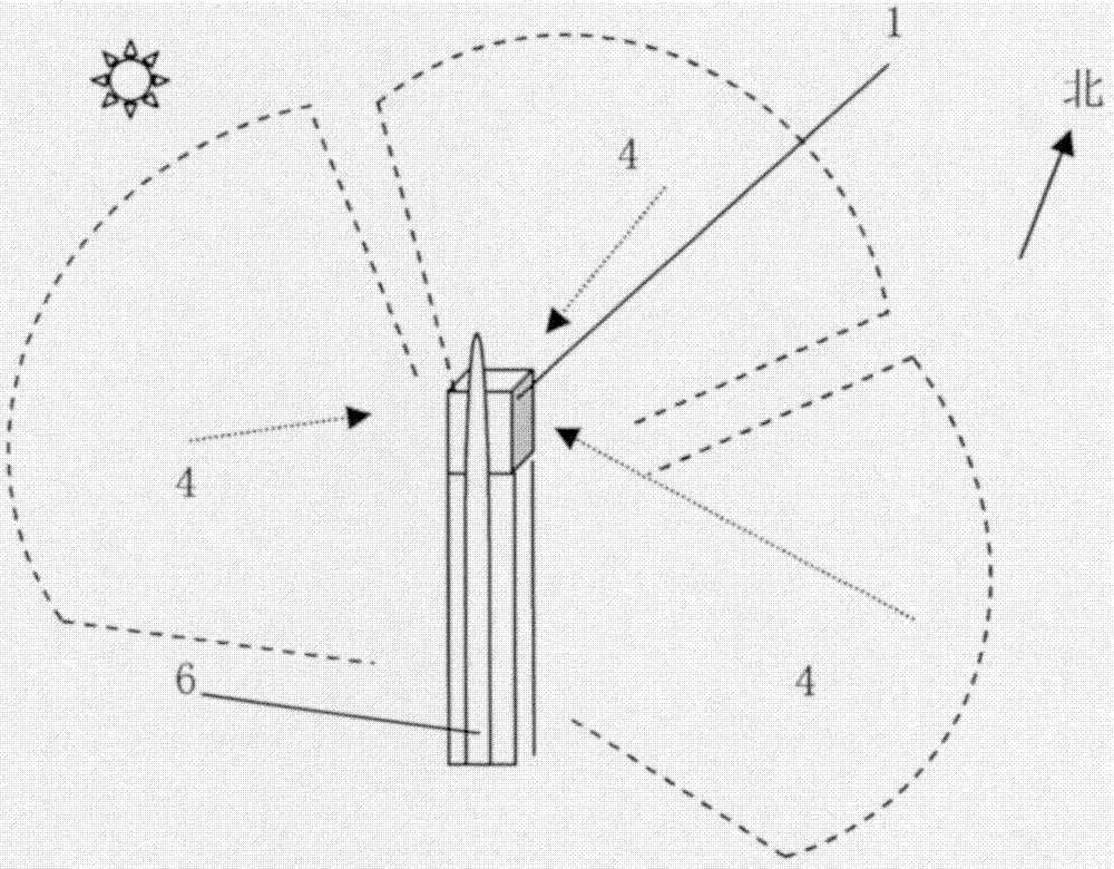塔式太阳能悬浮粒子接收器和定日镜聚光阵列的制作方法与工艺