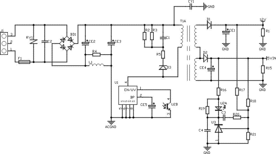 一種開關(guān)電源壽命測試儀的制作方法與工藝