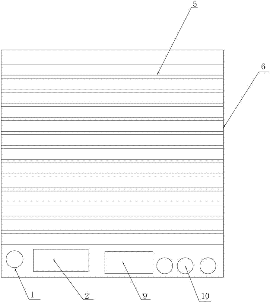 一種鋰電池儲(chǔ)能系統(tǒng)嵌入式智能散熱裝置的制作方法