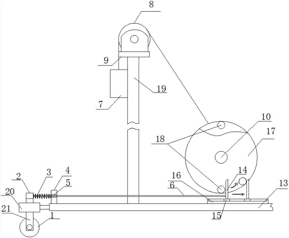 一種“S”型軌跡自動(dòng)越障礙無碳小車的制作方法與工藝