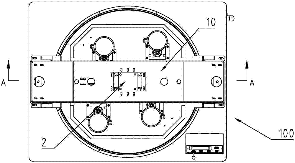 研磨机或抛光机的上盘结构的制作方法与工艺