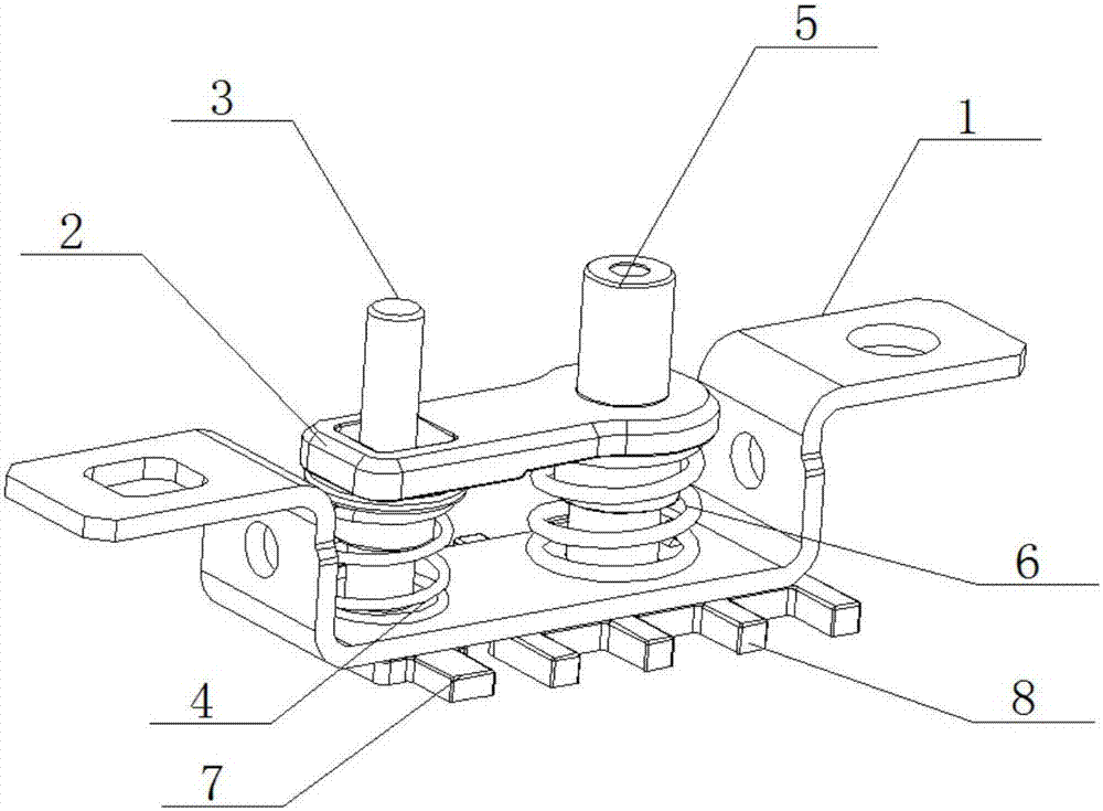 汽車座椅手動滑軌雙鎖止機(jī)構(gòu)的制作方法與工藝