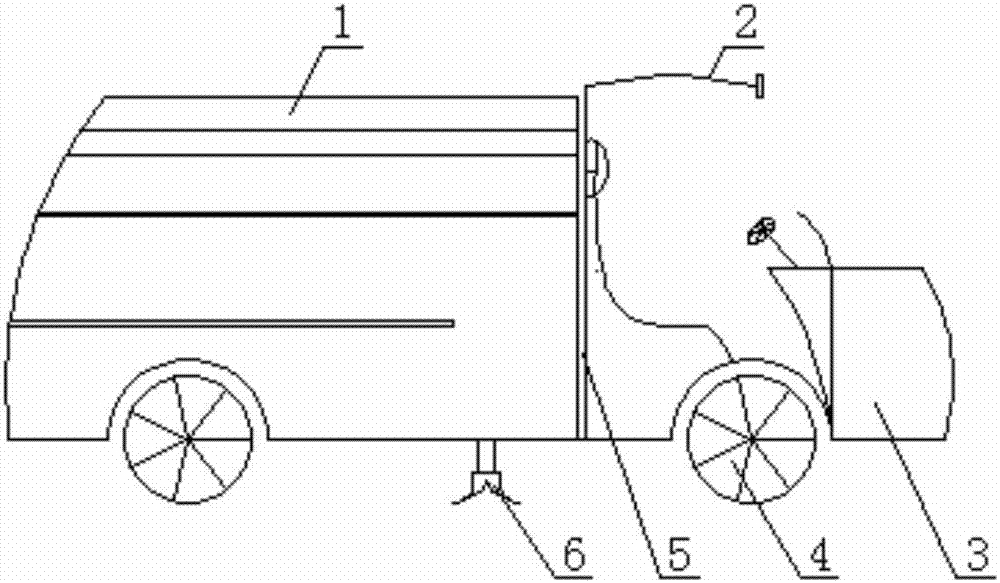 一種中小型路用吸塵粉塵車的制作方法與工藝