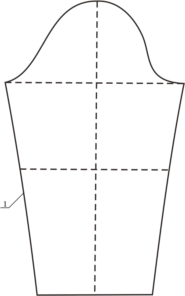 一种服装两片袖的制板方法与流程