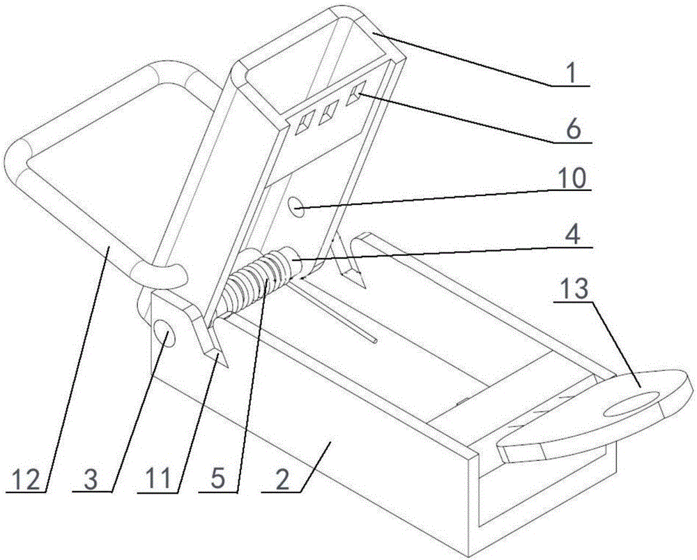 一種基于機(jī)電一體化技術(shù)的醫(yī)用腕帶防拆卸鎖扣裝置的制作方法