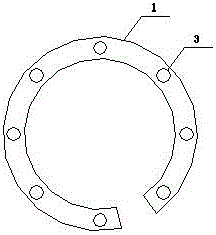 一種復(fù)合鑰匙環(huán)的制作方法與工藝