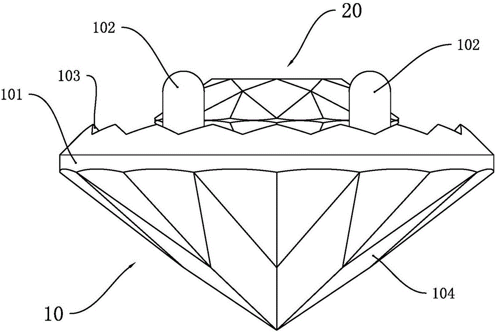 镶嵌基座及钻石镶嵌结构的制作方法与工艺