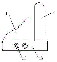 电脑横编针织机片式活动纱筒放置架的制作方法与工艺