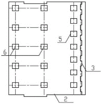 一種前疏排樁高樁承臺(tái)護(hù)岸結(jié)構(gòu)的制作方法與工藝