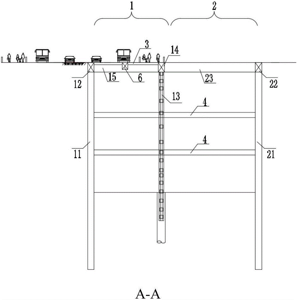 明挖基坑的臨時道路鋪設(shè)方法與流程